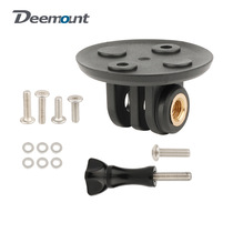 Suitable for Garmin computer base hanging under car lights three-plug GOPRO connection base bicycle computer bracket