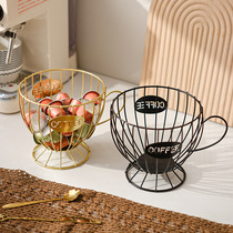 Nordic Wind Coffee Capsule Shelving Light Lavish Home Snack Candy Containing Shelf Coffee Shop STAND SHOW SHELF