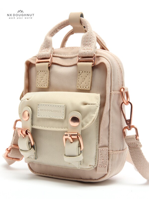 Donut, small shoulder bag, one-shoulder bag, hand loop bag