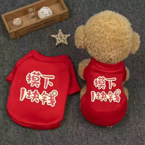 Одежда для домашних животных, толстовка, собачья жилет, маленькая собака, весна, осень, зима, летний тонкий стиль, биби -медведь, плюшевые принадлежности, щенки, кошки,