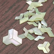 Mother-of-pearl chainmail chime-shaped luminous shell green shell lacquer lacquerware