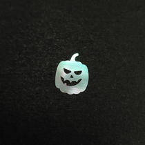 Mother-of-pearl Halloween Pumpkin Avatar No. 002 Luminous Shell Green Shell Lacquer Lacquerware