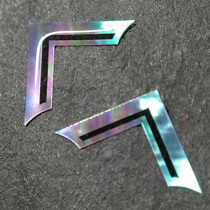 Mother-of-pearl slices Mother-of-pearl Corner Border No. 015 Luminous shell Shell green shell Lacquerware