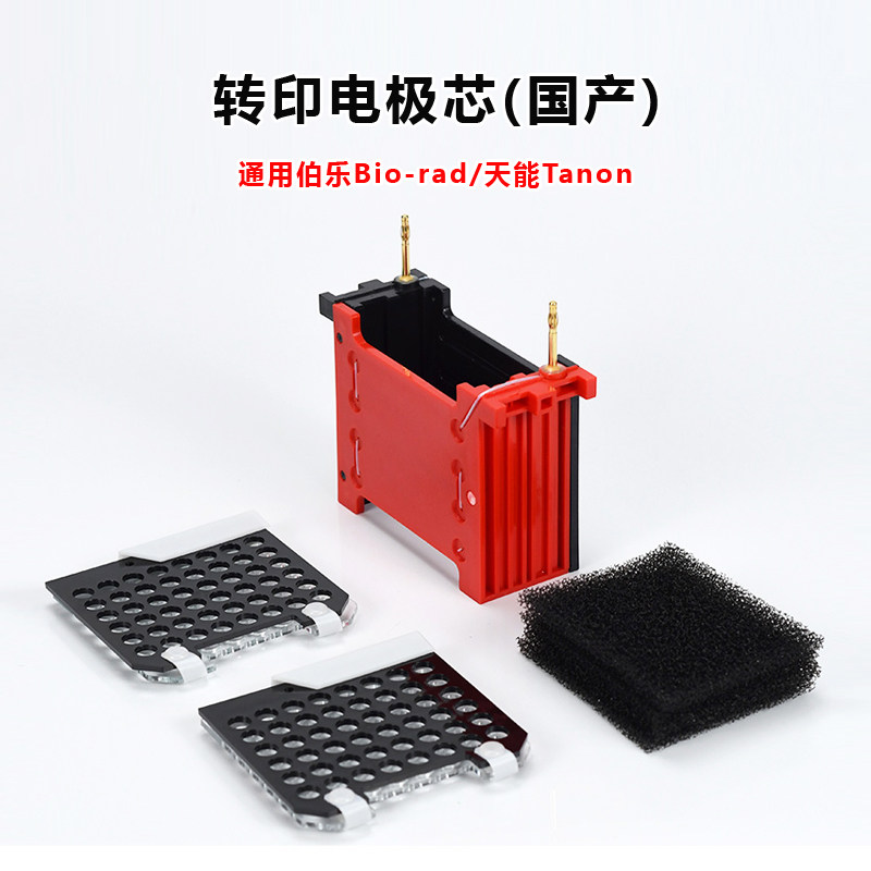 WB转印电极芯 湿转黑红芯 bio-rad伯乐1703935 天能Tanon VE-186