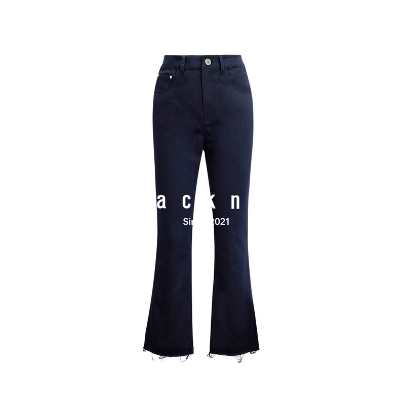 Blacknini 【Exclusive for Yixing】 "Capri” Ultra-Soft, Slim-Fit, Washable Faux Denim Cropped Pants Blacknini 【Exclusive for Yixing】 "Capri” Ultra-Soft, Slim-Fit, Washable Faux Denim Cropped Pants