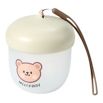 Childrens food supplement bowl pine cone sealed cup snacks portable storage packaging box baby infant milk powder box moisture-proof