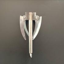 Folding grass anchor knife lawn mower four-anchor knife water grass knife fishing claw fish lawn mower anchor belt - toothed water grass wild fishing anchor