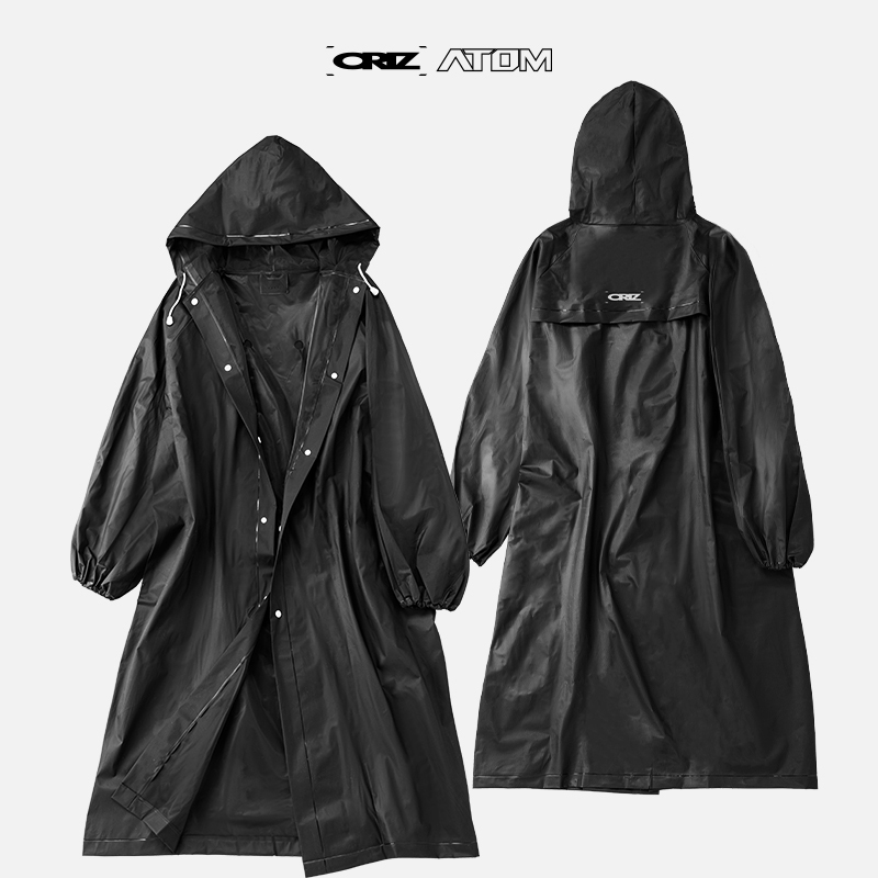 Oriz Outdoor Adult Long Fishing Raincoat for Travel, Hiking, and Cycling, Unisex, Thickened Protection Oriz Outdoor Adult Long Fishing Raincoat for Travel, Hiking, and Cycling, Unisex, Thickened Protection
