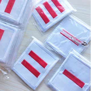 小队长标志一道杠中队长二道杠大队委三道杠班干部小学生棉布刺绣