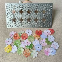 New Many small flowers metal cutting die mold scrapbook dec
