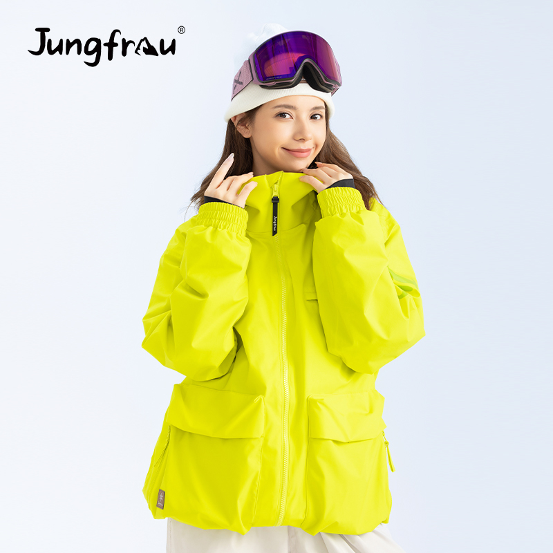 Jungfrau 2L New Soft Shell Ski Jacket Waterproof Windproof Warm Breathable