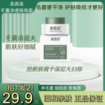 (Mexican Spring) Hair Follicle Purifying Cleansing and Suction Cream Gentle and skin-friendly cleansing and refining pores