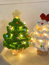 Christmas handmade diy knitted Christmas tree material package wool crochet finished product to give your girlfriend a creative holiday gift