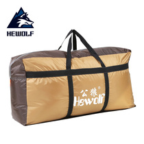 Male wolf tent set storage bag Large bag capacity storage bag Self-driving travel equipment storage bag