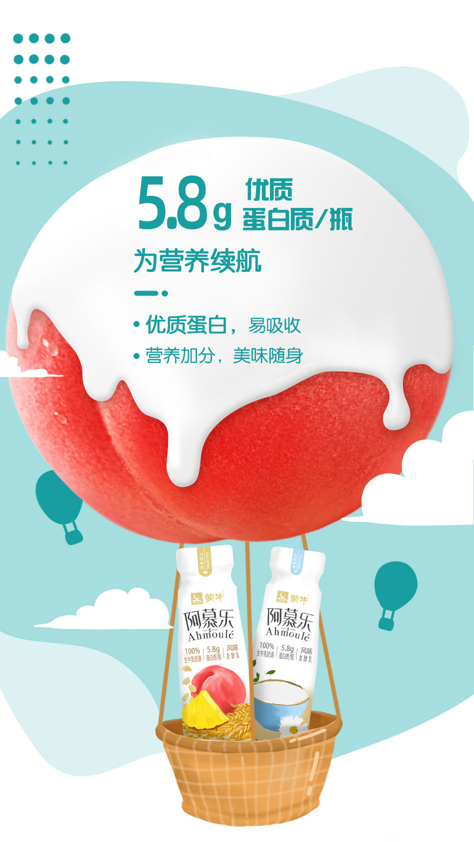 安享好物 安享B级酸奶-蒙牛阿慕乐酸奶 国标