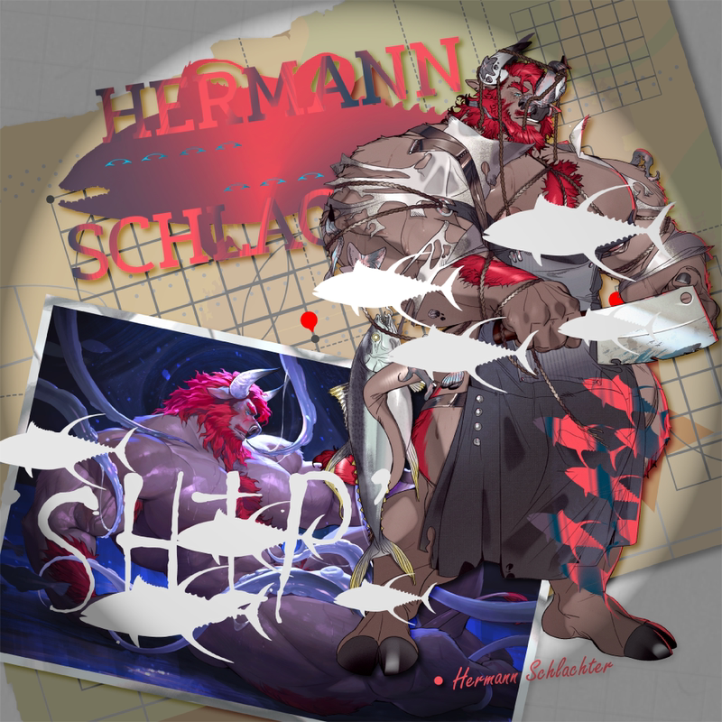 [Pre-Sale]'Ship' Official Merchandise'Herman Schlachter' Series