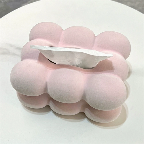 Коробка для салфеток с зефиром, гостиная, элитная легкая роскошная керамическая бумажная коробка, высококачественные креативные украшения для рабочего стола для дома