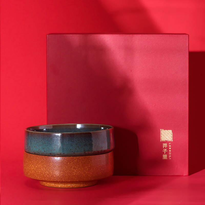Furnishing articles made in jingdezhen flower arranging Chinese kung fu tea sets accessories, household ceramic flower implement scissors gift box