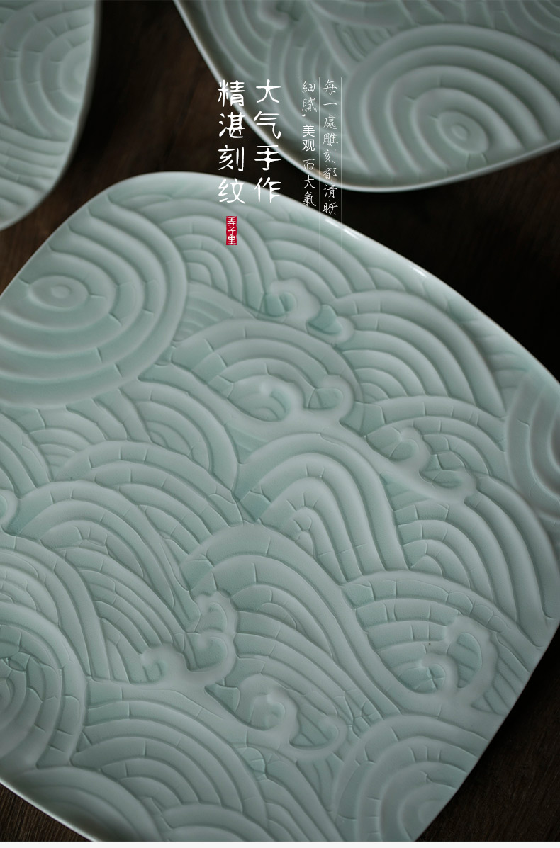 Kung fu tea accessories in child white CiHu bearing dry mercifully a pot of tea table of jingdezhen ceramics bearing pot of tea