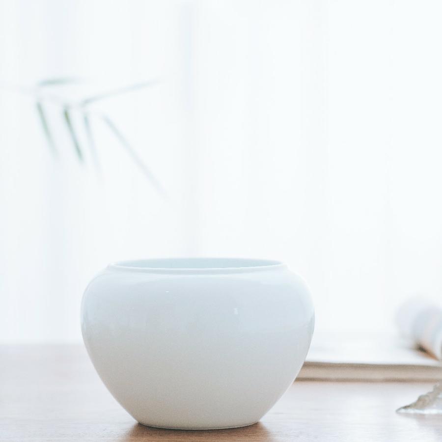 Made in ceramic water jar in hot tea household washing cylinder kung fu tea accessories large built water tea zero writing brush washer