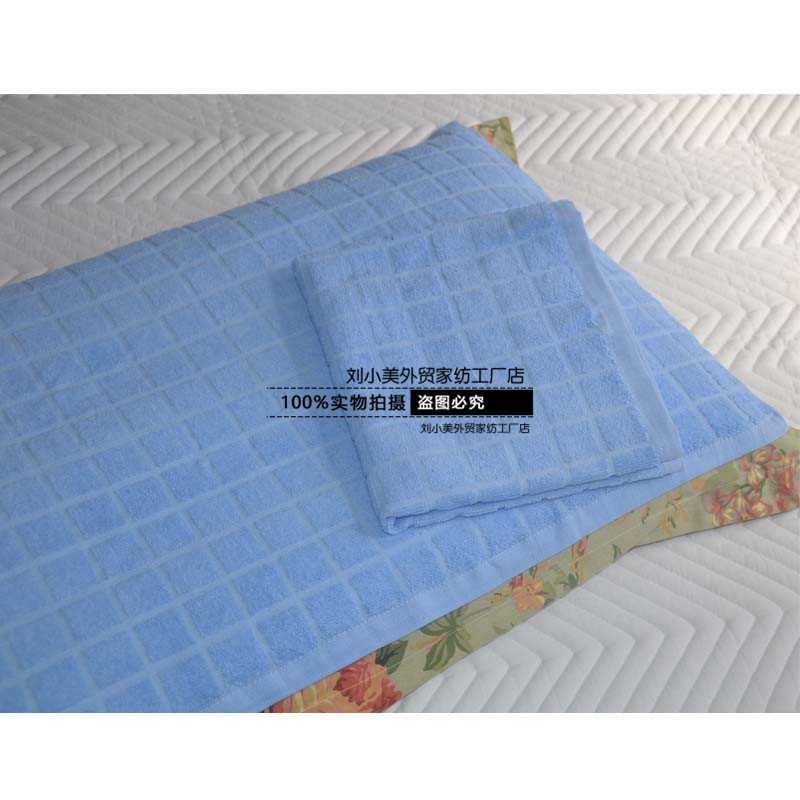 Trường gối màu xanh gối màu xanh vải đơn vị sinh viên ký túc xá bông màu xanh khăn gối 1 tải vỏ gối nằm