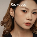 Серьги-кольца Ceelysees из серебра 925 пробы, легкие роскошные новые серьги в горячем стиле 2025 года, женские высококачественные серьги