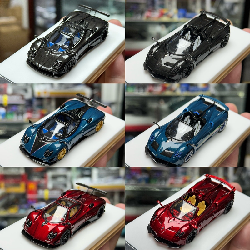 1:64 Scale Pagani Zonda Huayra Tricolore Alloy Car Model Ornament 1:64 Scale Pagani Zonda Huayra Tricolore Alloy Car Model Ornament