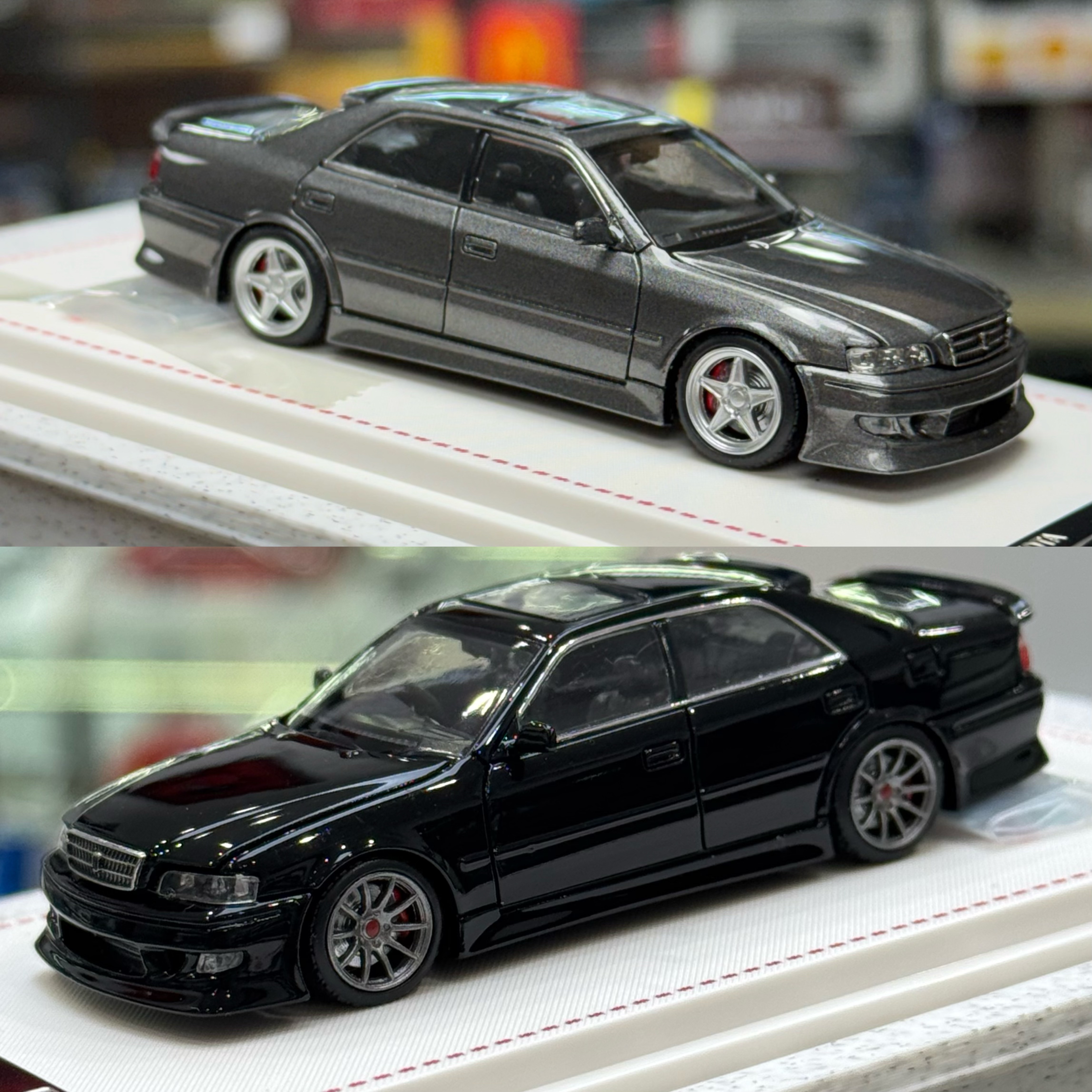 1:64 1model fh丰田chaser jzx100 合金开盖汽车模型-淘宝Taobao | 天猫
