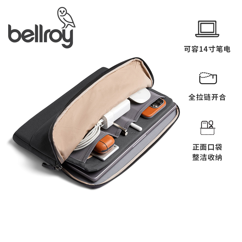 Bellroy Australia Laptop Caddy14 16 inch crocodile mouth pen electric 100 nabbag tablet digital containing bag-Taobao
