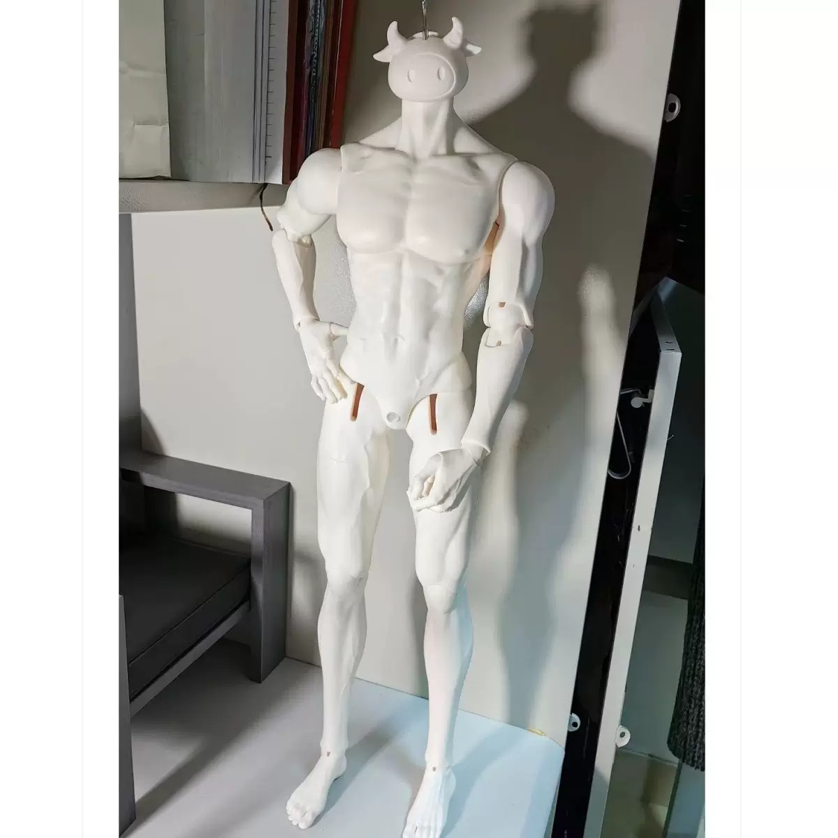 Тело BJD Love and Deep Space AM77 — 3‑точечная скульптура SD/MJD, 10×8×6 см, 0,12 кг