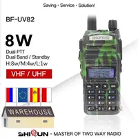 Original Dual PTT Baofeng UV-82 8W Radio 10 KM Walkie Talkie