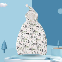 Baby cloak autumn and winter thickened bean fleece childrens winter outing windproof coat wrapped baby outing protective cloak
