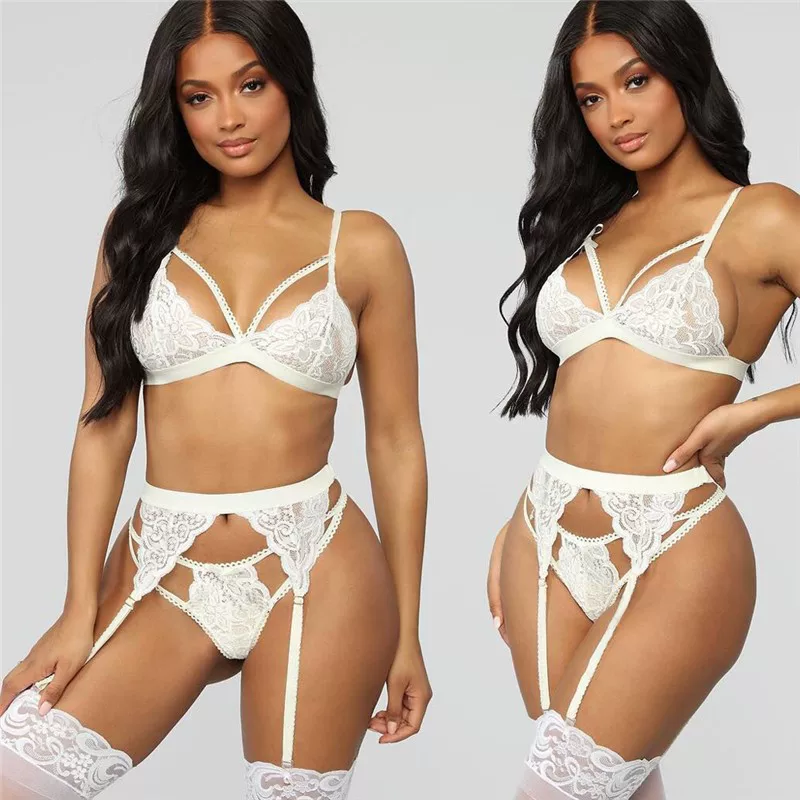 Белье SEXY ЛЮБО DEKОРАТИВНЫЕ, набор кружевной нижнего белья SM