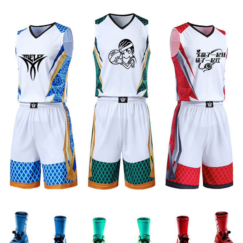 Спортивная форма custom print men kids basketball jersey sets child college t 0330TIA