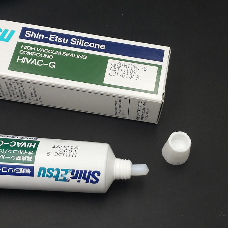 日本信越HIVAC-G 工业合成油润滑脂 高真空有机硅耐热润滑泵油1kg