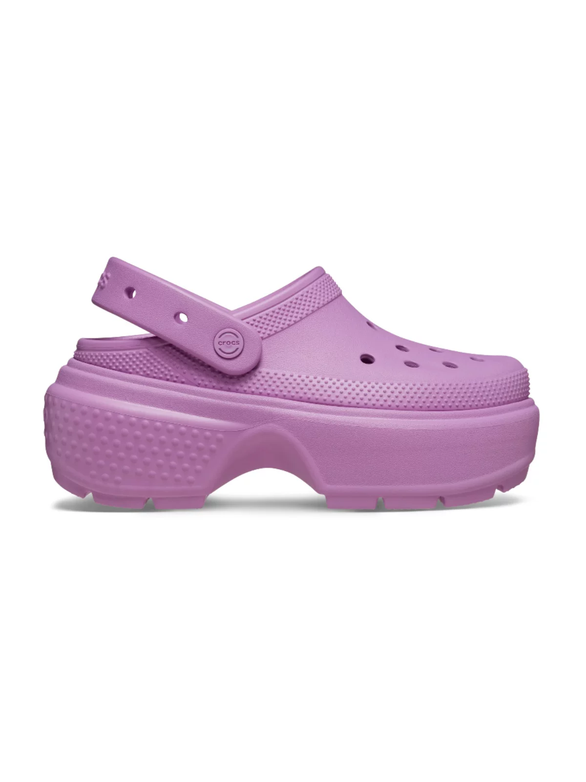 Корейская официальная прямая покупка посылка CROCS дырчатые туфли мужские и женские классические STOMP высокие каблуки 6,9 см