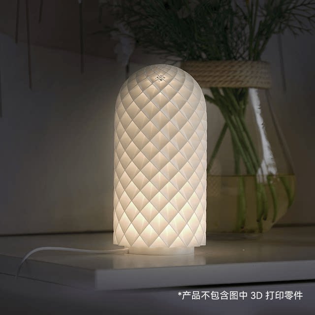 bambulab ເຄື່ອງພິມ 3D ໂຄມໄຟ LED ອົງປະກອບແບບສ້າງສັນ