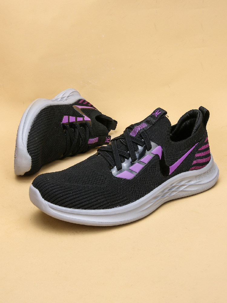 益生健步轻便妈妈鞋春季时尚透气女鞋运动休闲健步鞋套脚舒适