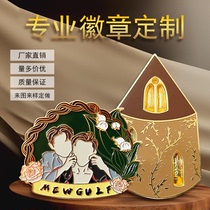 Customized badges metal painted enamel badges custom tinplate badges custom-made company emblems souvenirs