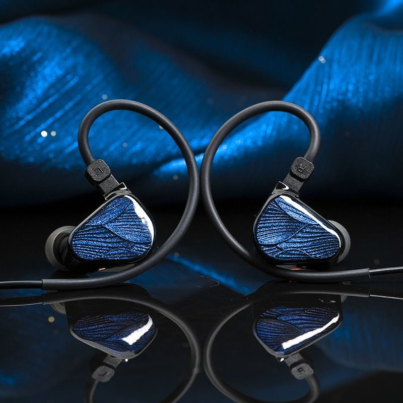 Проводные HiFi наушники truthear zero:blue2 有线入耳式hifi耳机双动圈3.5插头0.78插针 001