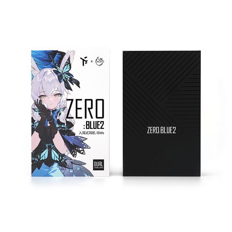 Проводные HiFi наушники truthear zero:blue2 有线入耳式hifi耳机双动圈3.5插头0.78插针 001