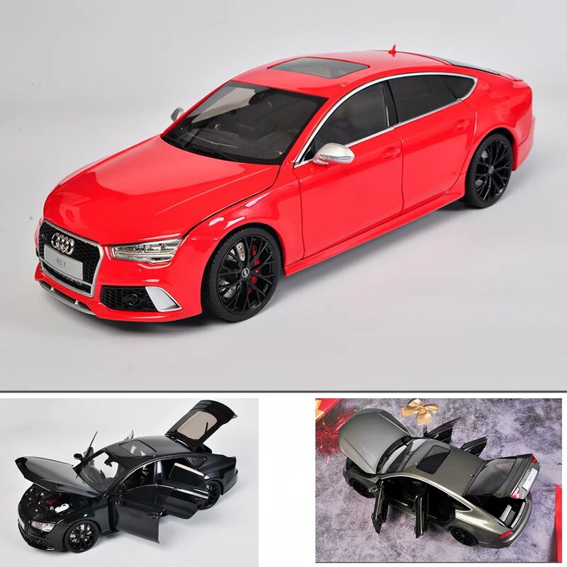 Kengfai Qihui 1:18 2016 Audi Rs7 Sportback Alloy Full-Function Car Model Kengfai Qihui 1:18 2016 Audi Rs7 Sportback Alloy Full-Function Car Model