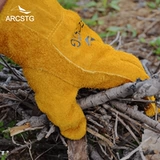 Дорожные кожаные мягкие ретро перчатки для кемпинга, из натуральной кожи