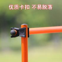 High jump roller skating over the pole obstacle pole model aircraft BMX BMX skateboard training obstacle roller skating high and low pole