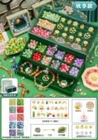 【Приятный】 Древние стеклянные бусы 12 цветов 600 бусин