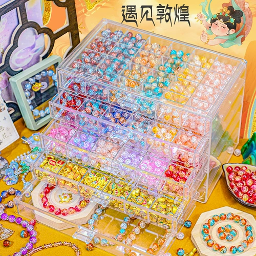 Браслет из бисера ручной работы с бусинами, игрушка, бусины, «сделай сам»