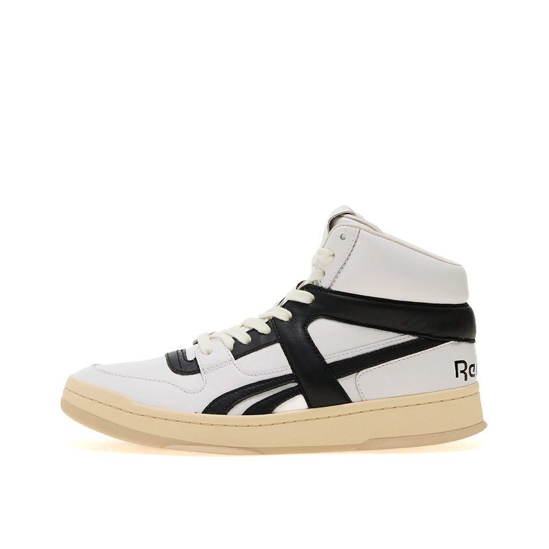 Reebok High-Top Easy-Care Leather Non-Slip Casual Sports Sneakers Basketball Shoes Bb5600