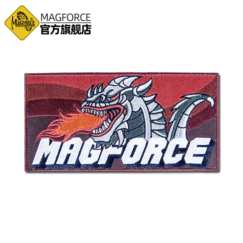 MAGFORCE MAGhose 22 Spring Summer New Embroidery Magic Sticker Personality Adhesive Arm Badge MP9133