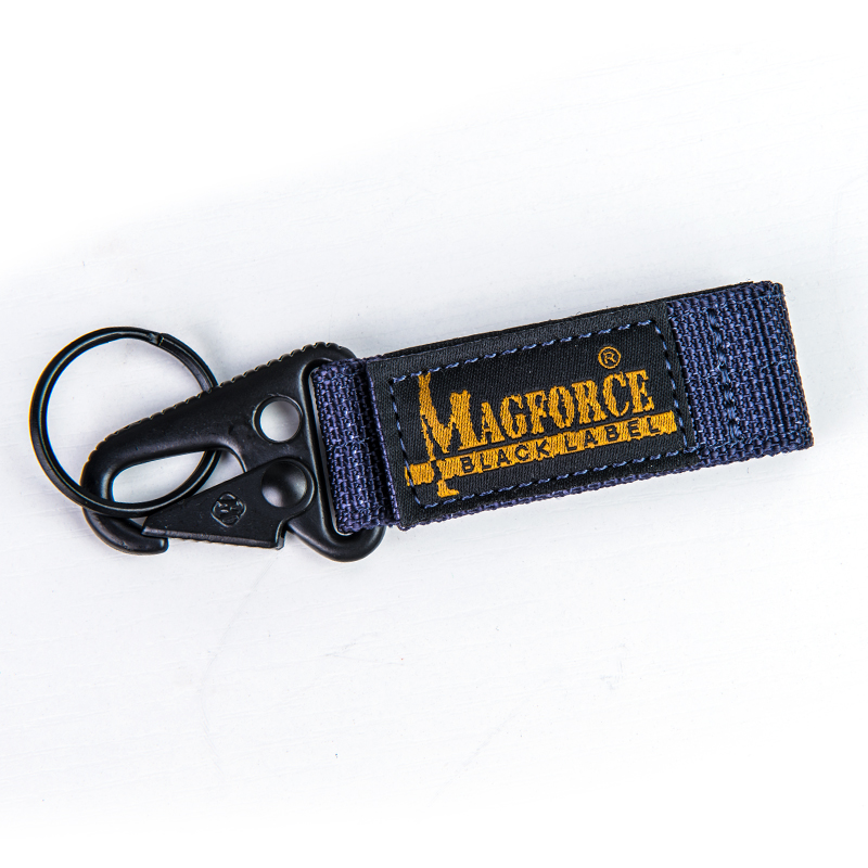 MAGFORCE McGurthus Dema Outdoor Keychain 1703 Lock Clasp - Blue Purple