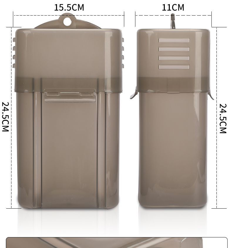 Electric Scooter Charger Waterproof Cover, Rainproof Box, Protective Case for Indoor and Outdoor Use, Rain Shield, Universal, Hangable